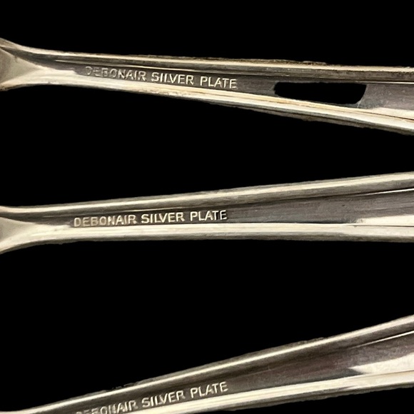 *NFS*Vintage Oneida Debonair Silver Plate Teaspoons - Lot of 10 - Picture 11 of 11